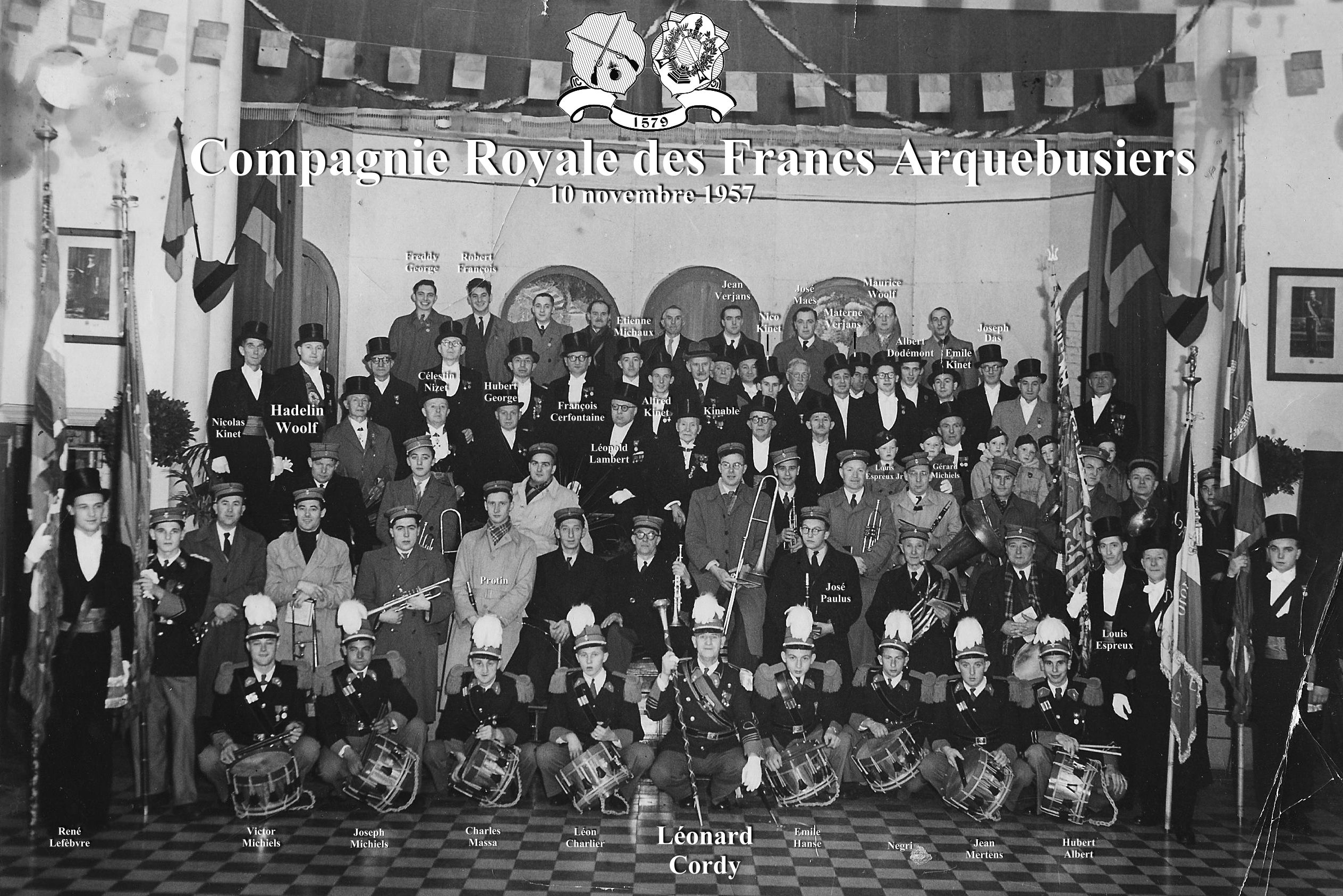La salle en 1957