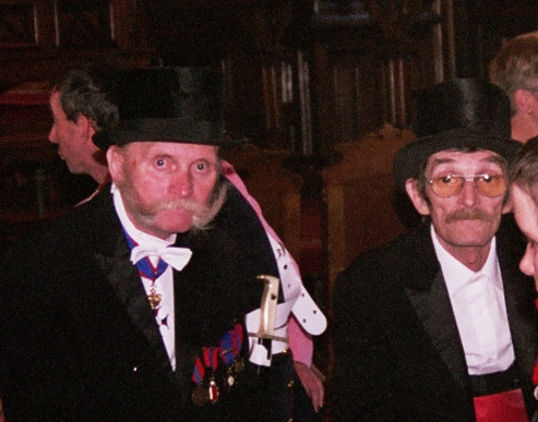 Andr� Charlier et son fr�re � Bruxelles en 2005