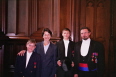 S.A. la Princesse  Rosalie de M�rode, Marc Poelmans et ses fils Florent et Corentin