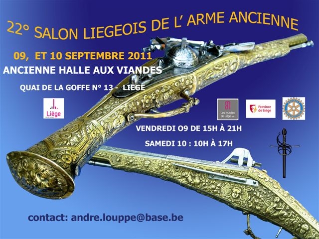 salon des armes anciennes de Li�ge