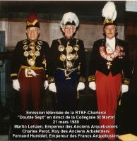 �mission de la RTBF Double 7 � Vis� le 21-3-1989