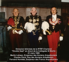 �mission de la RTBF Double 7 � Vis� le 21-3-1989