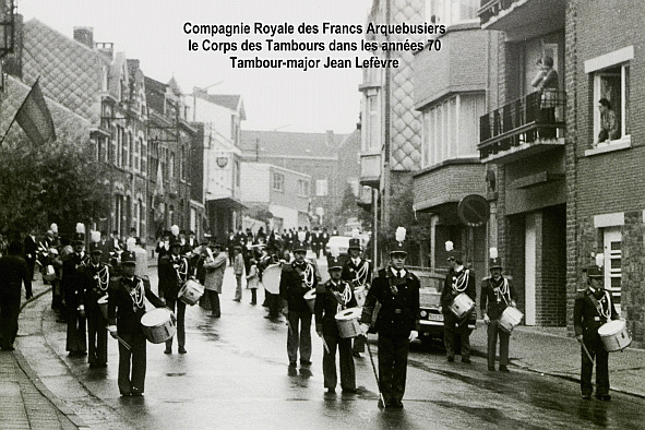 Les tambours command�s par Jean Lef�bvre