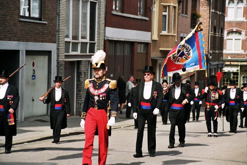 L'empereur Alain Woolf et sa garde de mousquetaires