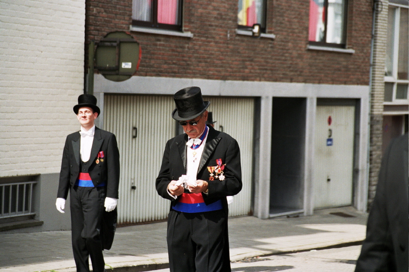 Pierrot Brouha, officier