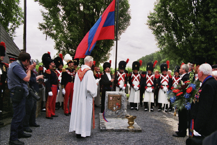 Inauguration du monument des Francs Arquebusiers
