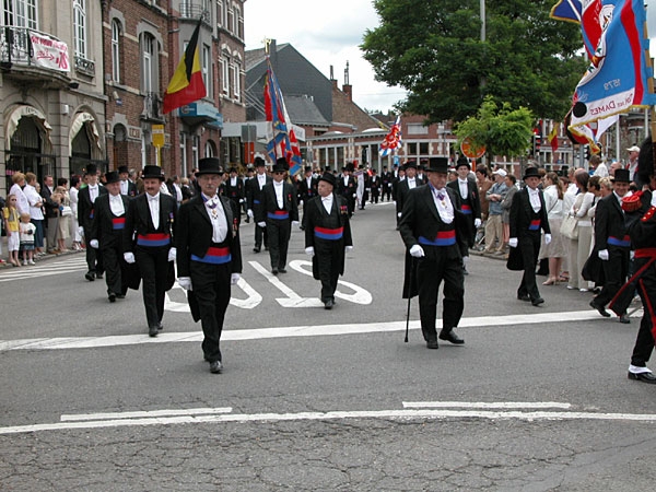 les officiers des Francs Arquebusiers
